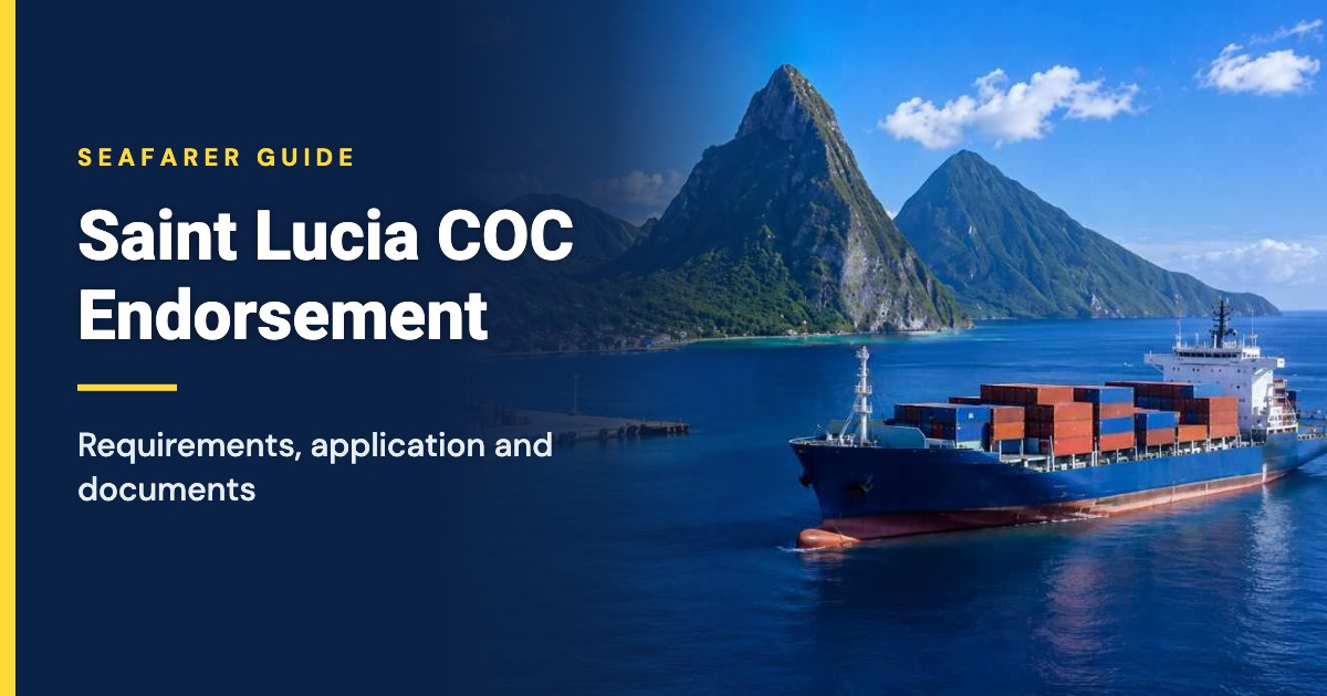 Saint Lucia COC endorsement requirements, application and documents